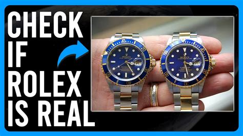 how can i tell if my rolex watch is real|how to tell genuine rolex.